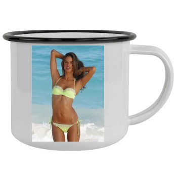 Alessandra Ambrosio Camping Mug