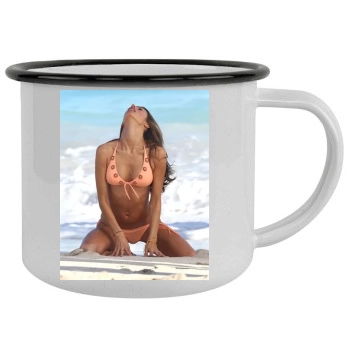 Alessandra Ambrosio Camping Mug