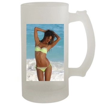 Alessandra Ambrosio 16oz Frosted Beer Stein