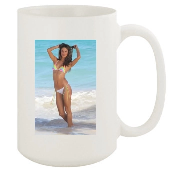 Alessandra Ambrosio 15oz White Mug