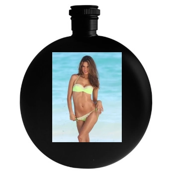 Alessandra Ambrosio Round Flask