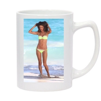 Alessandra Ambrosio 14oz White Statesman Mug