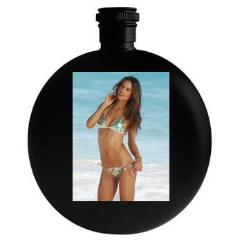 Alessandra Ambrosio Round Flask