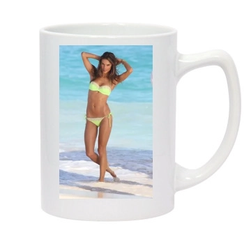 Alessandra Ambrosio 14oz White Statesman Mug