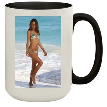 Alessandra Ambrosio 15oz Colored Inner & Handle Mug