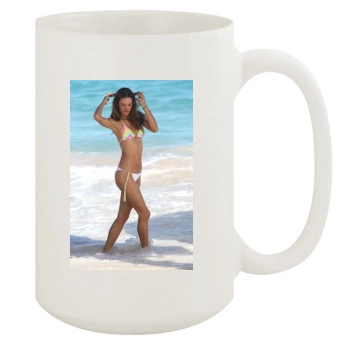 Alessandra Ambrosio 15oz White Mug