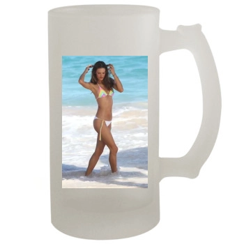 Alessandra Ambrosio 16oz Frosted Beer Stein