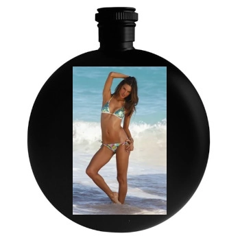 Alessandra Ambrosio Round Flask