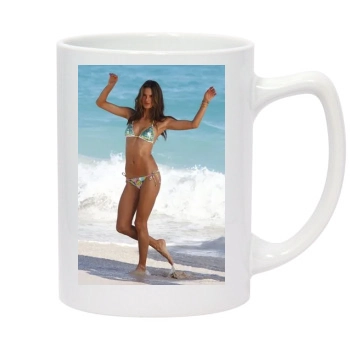 Alessandra Ambrosio 14oz White Statesman Mug