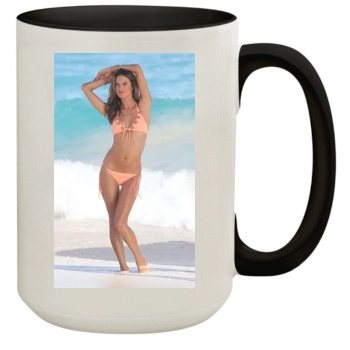 Alessandra Ambrosio 15oz Colored Inner & Handle Mug