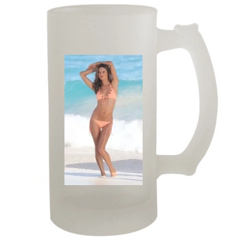 Alessandra Ambrosio 16oz Frosted Beer Stein