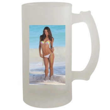 Alessandra Ambrosio 16oz Frosted Beer Stein