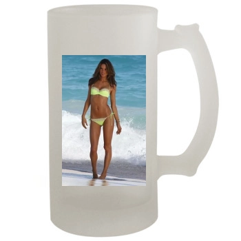 Alessandra Ambrosio 16oz Frosted Beer Stein