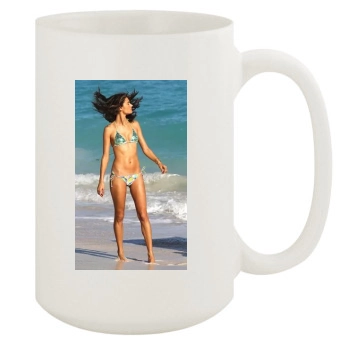 Alessandra Ambrosio 15oz White Mug