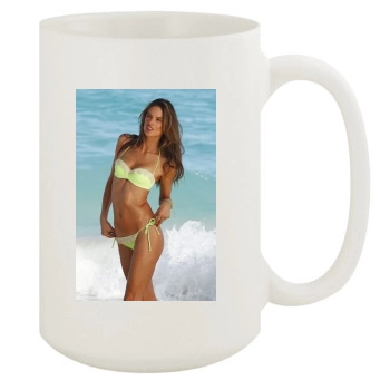 Alessandra Ambrosio 15oz White Mug