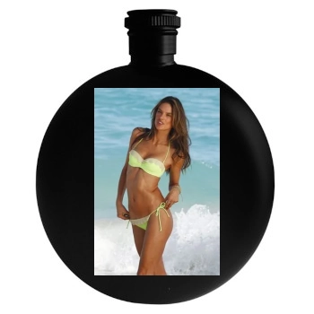 Alessandra Ambrosio Round Flask