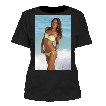 Alessandra Ambrosio Women's Cut T-Shirt