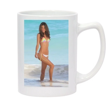 Alessandra Ambrosio 14oz White Statesman Mug