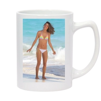 Alessandra Ambrosio 14oz White Statesman Mug