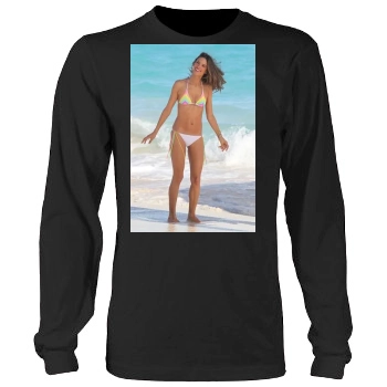 Alessandra Ambrosio Men's Heavy Long Sleeve TShirt