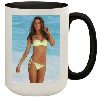 Alessandra Ambrosio 15oz Colored Inner & Handle Mug