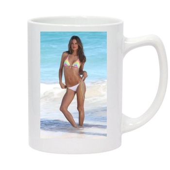 Alessandra Ambrosio 14oz White Statesman Mug