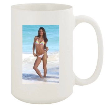 Alessandra Ambrosio 15oz White Mug