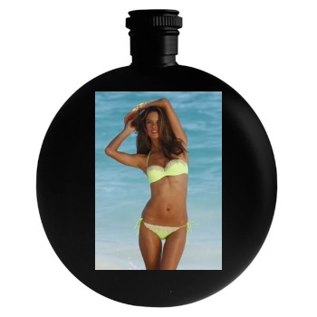 Alessandra Ambrosio Round Flask