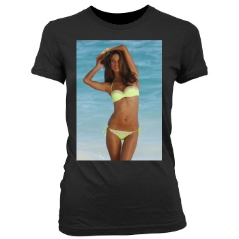 Alessandra Ambrosio Women's Junior Cut Crewneck T-Shirt