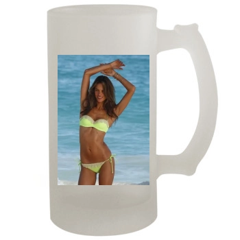 Alessandra Ambrosio 16oz Frosted Beer Stein