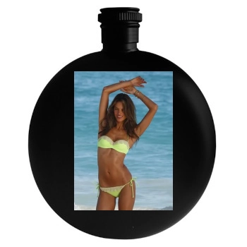 Alessandra Ambrosio Round Flask