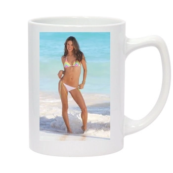 Alessandra Ambrosio 14oz White Statesman Mug