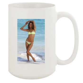 Alessandra Ambrosio 15oz White Mug