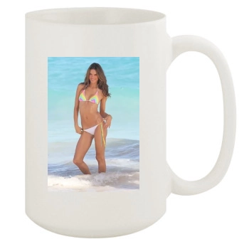 Alessandra Ambrosio 15oz White Mug