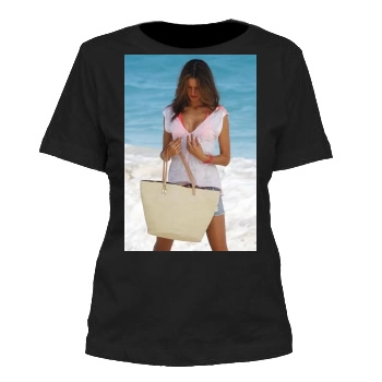 Alessandra Ambrosio Women's Cut T-Shirt