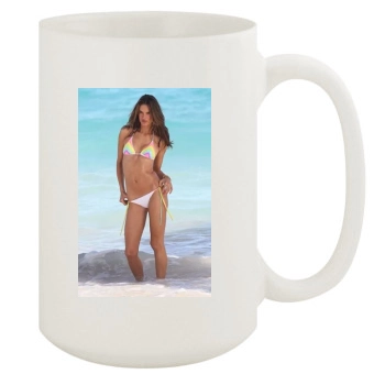 Alessandra Ambrosio 15oz White Mug