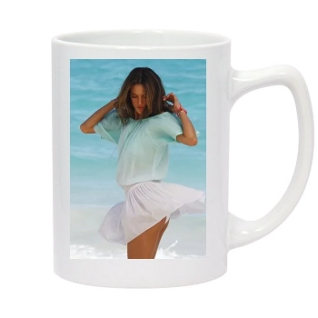 Alessandra Ambrosio 14oz White Statesman Mug