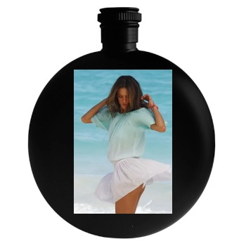 Alessandra Ambrosio Round Flask