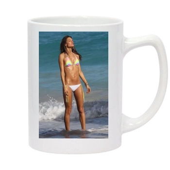 Alessandra Ambrosio 14oz White Statesman Mug