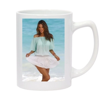 Alessandra Ambrosio 14oz White Statesman Mug