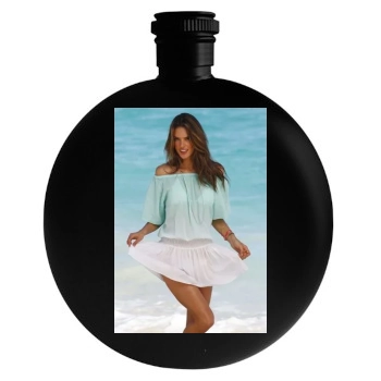 Alessandra Ambrosio Round Flask