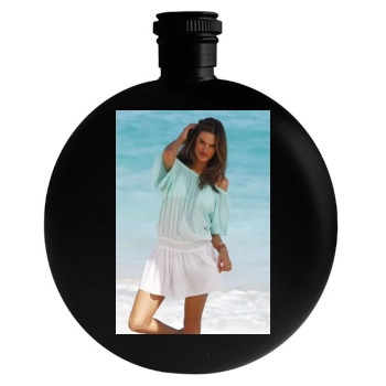 Alessandra Ambrosio Round Flask