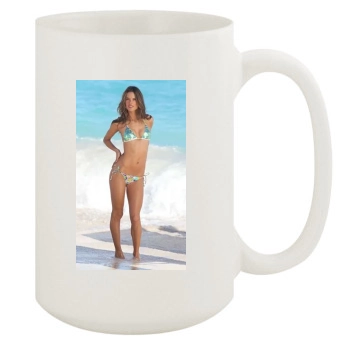 Alessandra Ambrosio 15oz White Mug