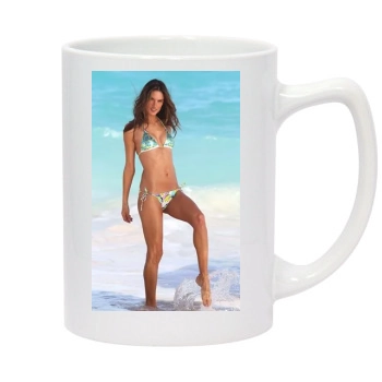 Alessandra Ambrosio 14oz White Statesman Mug