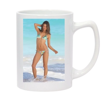 Alessandra Ambrosio 14oz White Statesman Mug