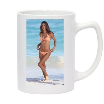 Alessandra Ambrosio 14oz White Statesman Mug