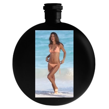 Alessandra Ambrosio Round Flask