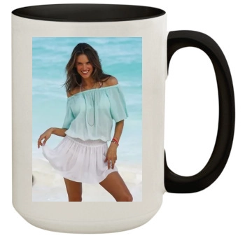 Alessandra Ambrosio 15oz Colored Inner & Handle Mug