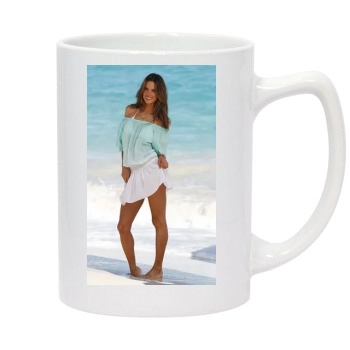 Alessandra Ambrosio 14oz White Statesman Mug