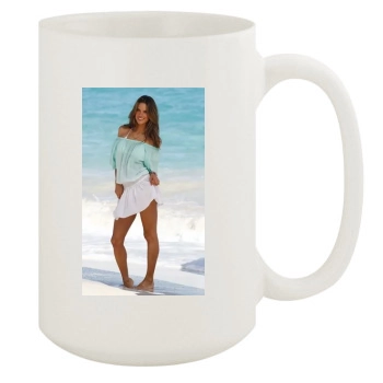 Alessandra Ambrosio 15oz White Mug